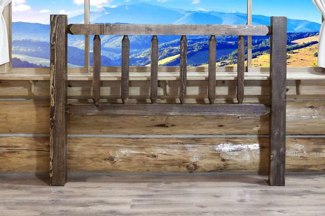 Montana Woodworks® Homestead Stain and Clear Lacquer Queen Headboard-1