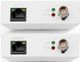 IC Realtime® White Long Distance Ethernet And PoE Over Coax Balun Set-0