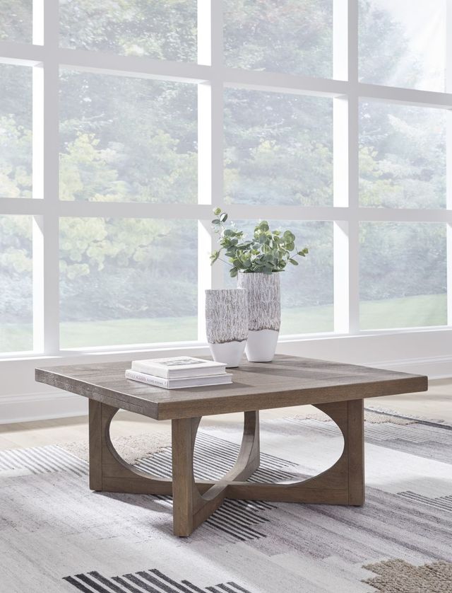 Signature Design by Ashley® Abbianna Medium Brown Coffee Table-3