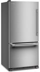 KitchenAid® 33" 22 Cu. Ft PrintShield® Stainless Steel Bottom Freezer Refrigerator with Left Door Swing-1