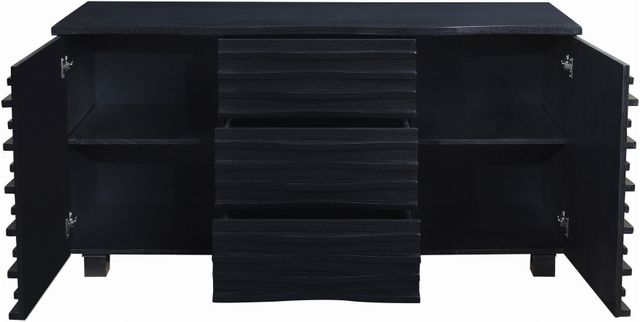 Coaster® Stanton Black 3-Drawer Rectangular Server-1