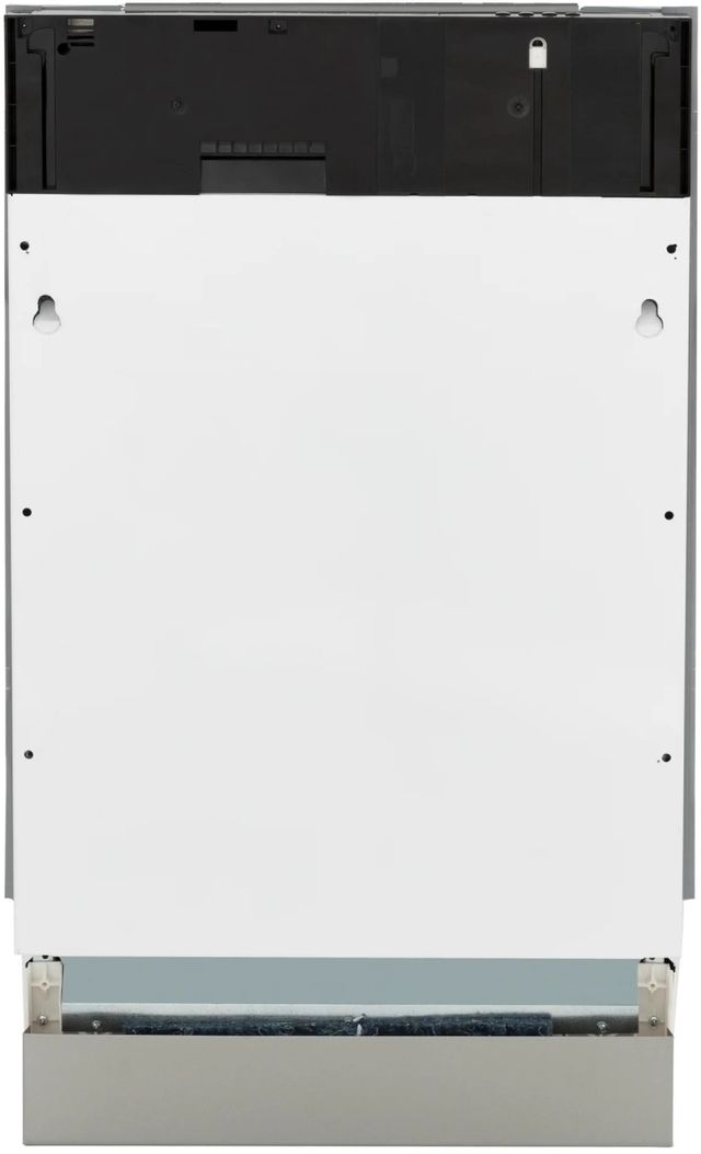 ZLINE Autograph Edition Tallac 18" Panel Ready 3rd Rack Top Control Built-In Dishwasher with Matte Black Handle-1