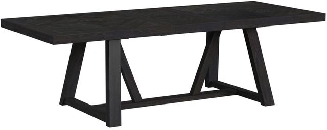 Elements International Transcend 5-Piece Charcoal/Light Gray Dining Set-1