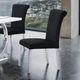 Furniture of America® Holstebro 2-Piece Silver/Black Side Chair-2