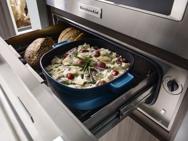 KitchenAid® 30" Stainless Steel Slow Cook Warming Drawer-6