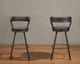 Homelegance® Appert Brown/Dark Gray Swivel Pub Height Chair-1