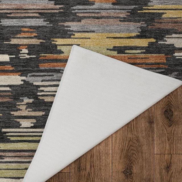 Dalyn™ Rug Company Kenner KN2 Black 5'x8' Area Rug-3
