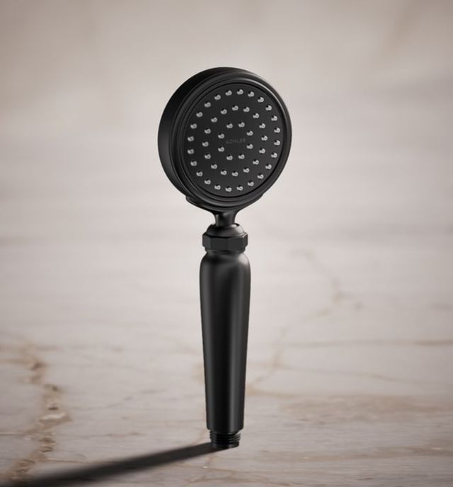KOHLER® Artifacts® Matte Black 1.75 GPM Single-Function Handshower-1