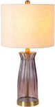 Surya Louisiana Silver/White Lamp-1