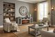 Sunny Designs™ Homestead Hills Alpine Gray/Tobacco Leaf Media Console-1