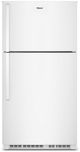 Whirlpool® 33" 21.3 Cu. Ft. White Top Freezer Refrigerator with Total Coverage Cooling-0
