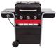 Char-Broil® GAS2COAL® Hybrid 3-Burner Black Freestanding Natural Gas and Charcoal Grill-0