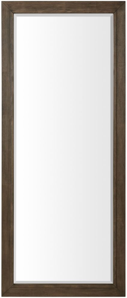 Intercon Preston Weathered Vintage Oak Floor Mirror-0