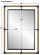Uttermost® Melville Black/Brown Mirror-2