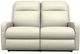 La-Z-Boy® Finley Bone Power Wall Reclining Loveseat with Headrest and Lumbar-1