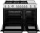 Bertazzoni Master Series 48" Fingerprint Resistant Stainless Steel Pro Style Gas Range-1