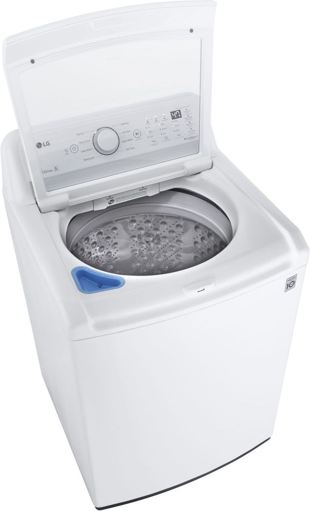 LG White Top Load Washer & Gas Dryer Laundry Pair-3
