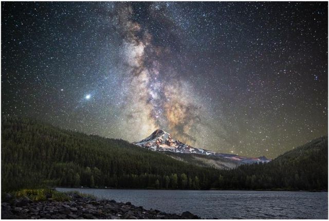 Classy Living Starry Mountain Wall Art-0