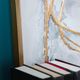Crestview Collection Gilded Lines Hand Finished Wall Art-2