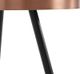 VIG Furniture Modrest Cayson Black/Rose Gold Modern Small Coffee Table-3