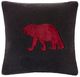 Olliix by Woolrich Alton Black and Red Full/Queen Plush to Sherpa Down Alternative Comforter Set-1