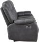 New Classic® Home Furnishings Morello Gray Power Reclining Sofa-4