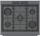 Bosch® 800 Series 30" Black Stainless Steel Freestanding Dual Fuel Range-3