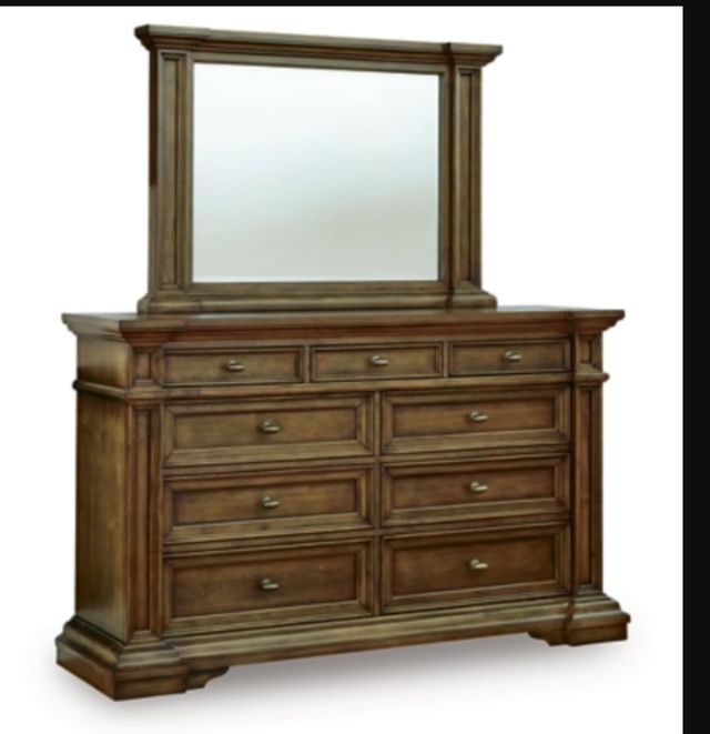 Signature Design by Ashley® Channley Brown Dresser and Mirror-0