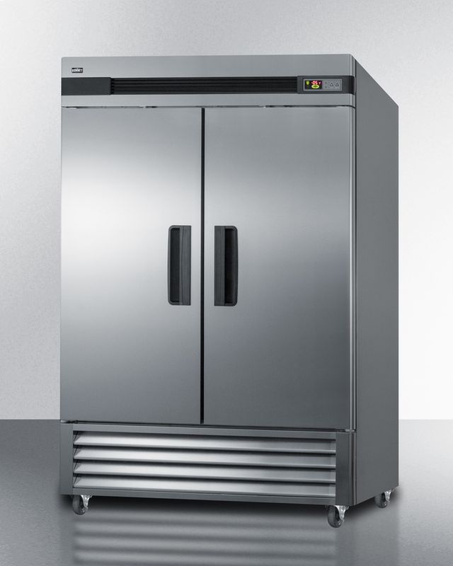 Summit® Commercial 55" 49 Cu. Ft. Stainless Steel Reach-In All-Freezer-1