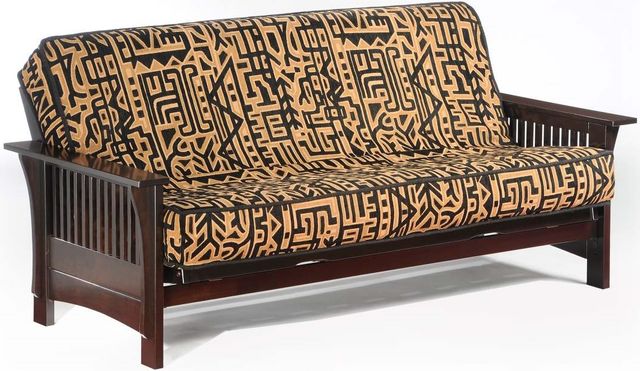 Night & Day Furniture™ Autumn Dark Chocolate Queen Moon Glider Futon-0