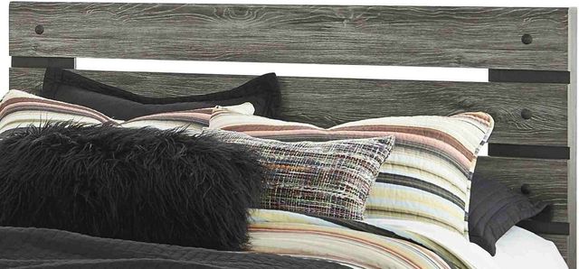 Signature Design by Ashley® Cazenfeld Black/Gray Queen Panel Headboard-1