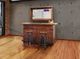 International Furniture Direct Parota 3-Piece Brown Bar Set-2