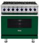 Viking® 7 Series 36" Ivy Pro Style Dual Fuel Range-0