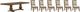 Elements International Philippe 7-Piece Cherry Dining Set-0