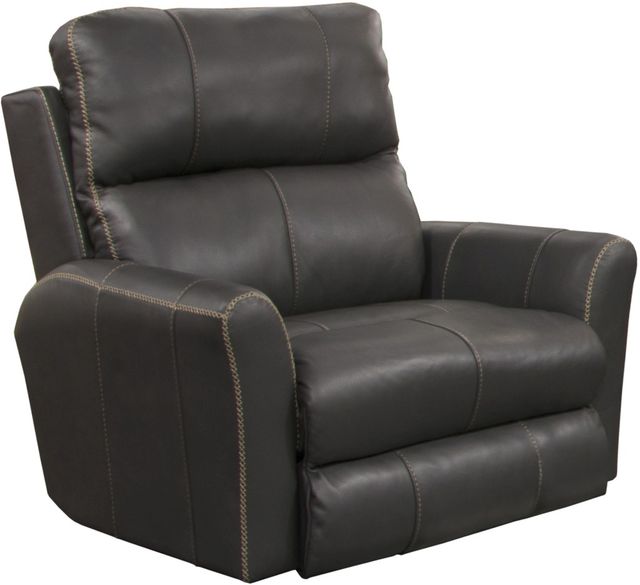 Catnapper® Mara Anthracite Voice Power Headrest with Lumbar Power Lay Flat Recliner-0