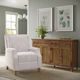 Jofran Inc. York Sand Manual Push Back Recliner-2