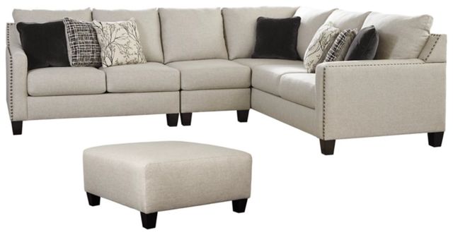 Signature Design by Ashley® Hallenberg 2-Piece Fog Living Room Seating Set-0