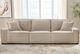 Benchcraft® Carceri 3-Piece Cashmere Power Reclining Small Spaced Sectional Sofa-2