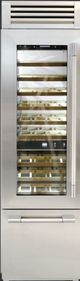 Fulgor Milano Sofia 24" Stainless Steel Built-In Wine Cooler-0