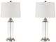 Olliix by 510 Design Silver Set of 2 Clarity Table Lamps-0