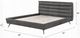 ACME Furniture Doris Gray Queen Panel Leather Bed-3