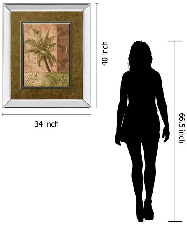 Classy Art Tropical Breeze I by Vivian Flasch Wall Art-2
