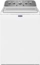 Maytag® 4.5 Cu. Ft. White Agitator Top Load Washer with Extra Power-0