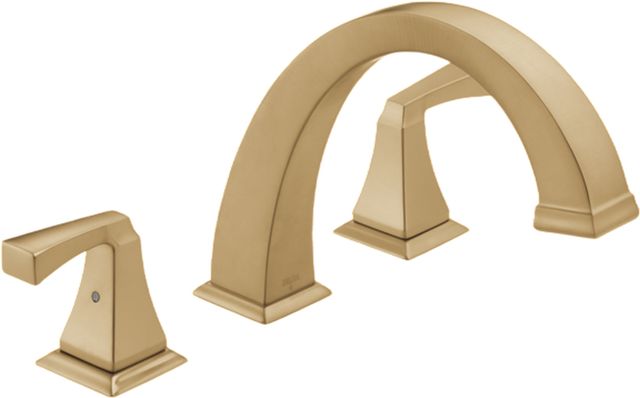 Delta Dryden® Champagne Bronze Roman Tub Trim-0