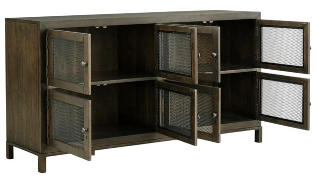 Legacy Classic Lake House Dried Tobacco 8-Door Console-1