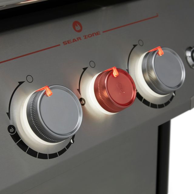 Weber® Genesis 62" Black Smart NG Freestanding Grill with Side Burner and Nightvision-3