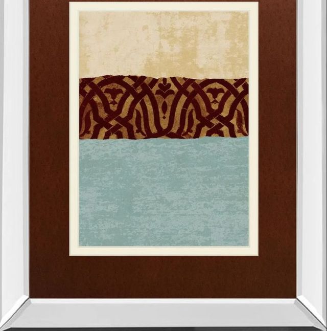 Classy Art Revealed I by Alonzo Saunders Mirror Framed Wall Art-1