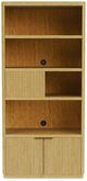 Riverside Furniture Deerfield Natural Oak Bookcase-5