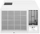 LG 18,000 BTU's White Window Mount Air Conditioner with 12,000 BTU's Heating-0