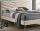Furniture of America® Vivar Beige California King Upholstered Panel Bed-0